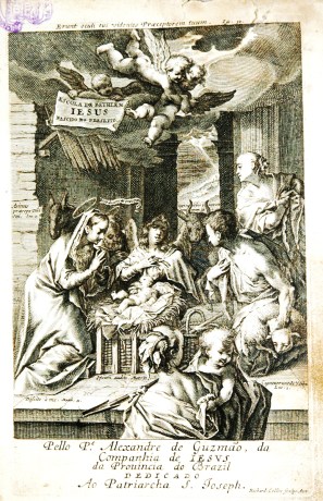 Gravura de Richard Collin, inserida na edição da Escola de Bethlem