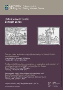 Stirling Maxwell Centre Seminar poster